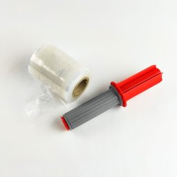 Forgó adagoló nyél 10 cm-es sztreccsfóliához (gránát nyél)