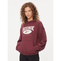 Reebok Pulóver Classics Big Logo HZ8101 Piros Relaxed Fit