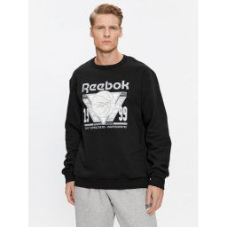 Reebok Pulóver Basketball IL4432 Fekete Regular Fit