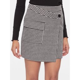 Vila Miniszoknya 14092317 Szürke Regular Fit