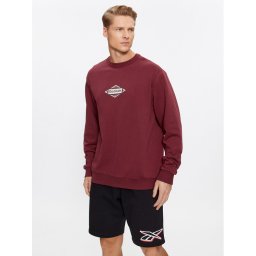 Reebok Pulóver Sporting Goods II0680 Piros Regular Fit