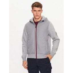Tommy Hilfiger Átmeneti kabát MW0MW31490 Szürke Regular Fit