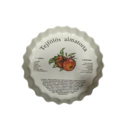 Tortatál receptes 30 cm Alma dekor kerámia
