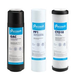 Ecosoft RObust víztisztító szűrőbetét készlet-3, 10" (1000,)