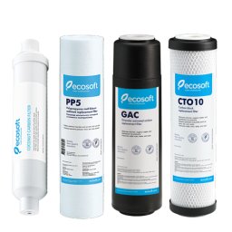Ecosoft Absolute víztisztító szűrőbetét készlet-4, 10"