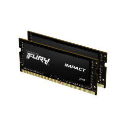 KINGSTON 32GB 3200MT/s DDR4 CL20 SODIMM (2 darabos készlet) FURY Impact