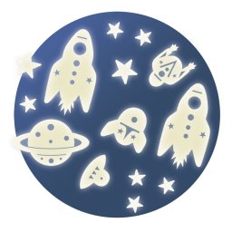 Djeco Falmatrica Űrutazás - Space mission