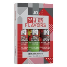JO System Flavors - ízesített síkosító szett (3x30ml)