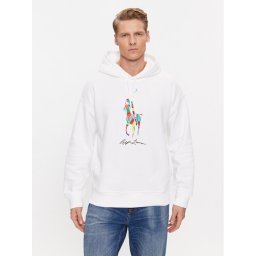 Polo Ralph Lauren Pulóver 710926613001 Fehér Relaxed Fit