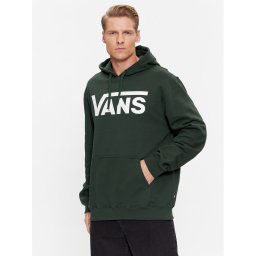 Vans Pulóver Mn Vans Classic Po Hoodie Ii VN0A456BBZ01 Zöld Classic Fit