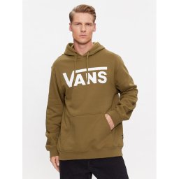 Vans Pulóver Mn Vans Classic Po Hoodie Ii VN0A456BBYW1 Barna Regular Fit