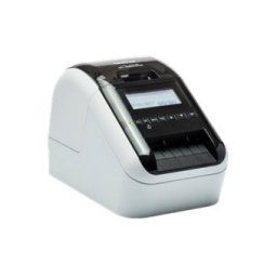 BROTHER címkenyomtató QL-820NWBc - 62mm, termikus, USB, RS232, WIFI, LAN, Profi / vásárlás után DK-22251 nyomtatás piros színben