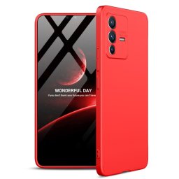 360° védőburkolat Vivo V23 5G piros