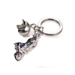 TROIKA Kulcstartó, 2 charm dísszel, SWAROVSKI(R) kristályokkal, TROIKA "Key cruising"