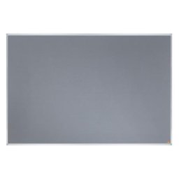 NOBO Üzenőtábla, alumínium keret, 180x120 cm, NOBO "Essentials", szürke