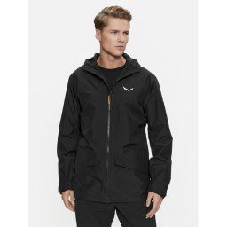 Salewa Outdoor kabát Puez 28505 Fekete Regular Fit