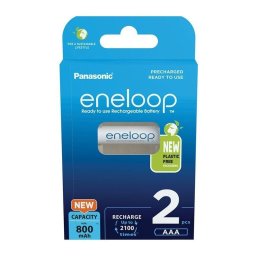 Akku AAA 800mAh (2db) Panasonic Eneloop BK-4MCDE/2BE