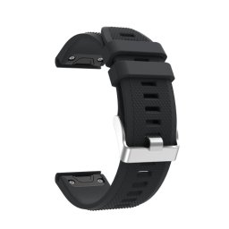 Szilikon pánt Garmin Fenix 5/6/6 Pro fekete