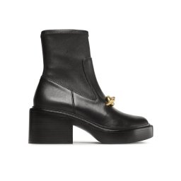 Coach Bokacsizma Kenna Leather Bootie CK031 Fekete