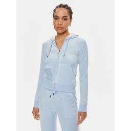Juicy Couture Pulóver Robertson JCAP176 Kék Slim Fit