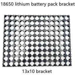 Cellatartó 13x10db-os 18650 Akkumulátorokhoz Akkupakkokhoz(5127)