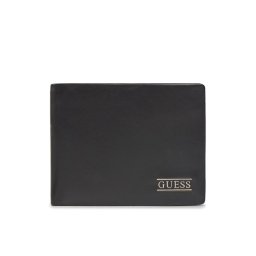 Guess Nagyméretű férfi pénztárca New Boston R Slg SMNEBR LEA20 Fekete