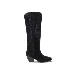 Bronx Western csizmák High boots 14297-C Fekete
