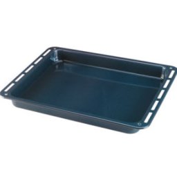 Szürke, zománcozott Wpro mély tepsi (FPG 23) 45cm x 37,5 cm