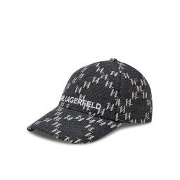 KARL LAGERFELD Baseball sapka K/Monogram Essential Cap 236W3408 Fekete