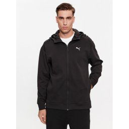Puma Pulóver Rad/Cal 675889 Fekete Regular Fit