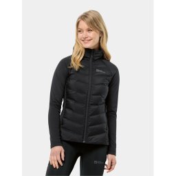 Jack Wolfskin Outdoor kabát Tasman Down Hybrid 1711331 Fekete Regular Fit