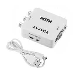 av rca vga átalakitó adapter av2vga