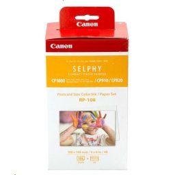 Canon RP-108 papír, 100 × 148 mm, 108 db, hőszublimációs nyomtatóhoz