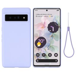 RUBBER Védőburkolat a Google Pixel 7 Pro készülékhez, lila