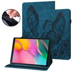 ART BUTTERFLY kihajtható tok Amazon Kindle Paperwhite 4 / 3 / 2 / 1 kék