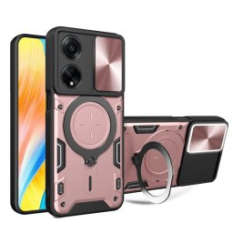 CD RING Védőborító állvánnyal Oppo A98 5G pinkhez