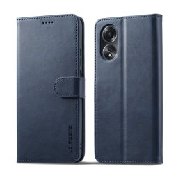 IMEEKE pénztárca tok Oppo A78 kék