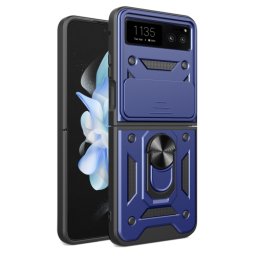 RING KAMERA Borító tartóval Motorola Razr 40 kék