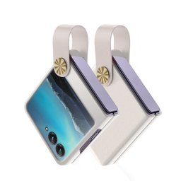 SWIFT Védőburkolat tartóval Motorola Razr 40 Ultra fehér