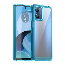 CRYSTAL Motorola Moto G14 türkiz védőburkolat
