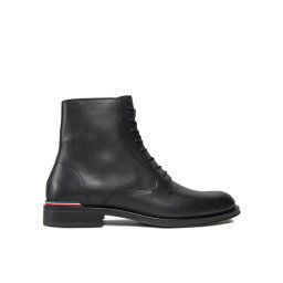 Tommy Hilfiger Csizma Core Rwb Hilfiger Lth Lce Boot FM0FM05030 Fekete