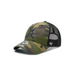 47 Brand Baseball sapka MLB Atlanta Braves Branson Trucker B-CBRAN01GWP-CMB Zöld