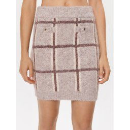 Guess Ceruzaszoknya W3BD0O Z3BP0 Bézs Slim Fit