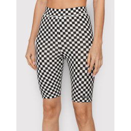 Vans Kerékpáros nadrág Flying V Print VN0A7PNE Fekete Slim Fit