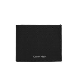 Calvin Klein Nagyméretű férfi pénztárca Ck Must Bifold 6Cc W/Bill K50K511383 Fekete
