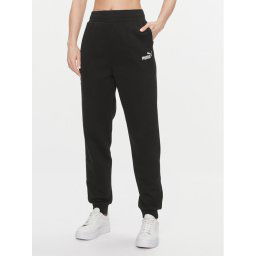 Puma Melegítő alsó Ess+ Embroidery 670007 Fekete Regular Fit