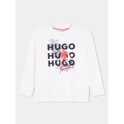 Hugo Blúz G25138 S Fehér Regular Fit