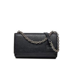 Calvin Klein Jeans Táska Sculpted Flap W/Chain25 Snake K60K611521 Fekete