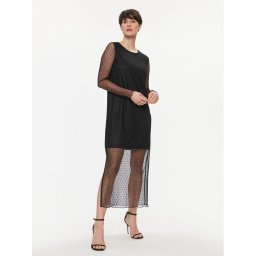Pieces Koktélruha 17146719 Fekete Regular Fit