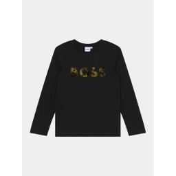 Boss Blúz J25O87 S Fekete Slim Fit